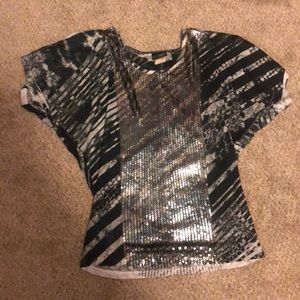 Day trip sequin shirt